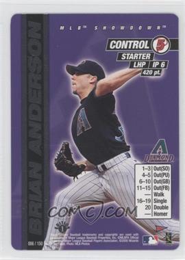 2000 MLB Showdown Pennant Run - [Base] - Edition 1 #006 - Brian Anderson