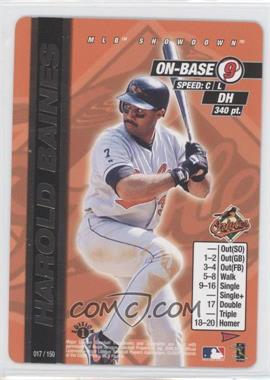 2000 MLB Showdown Pennant Run - [Base] - Edition 1 #017 - Harold Baines