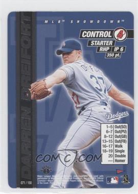 2000 MLB Showdown Pennant Run - [Base] - Edition 1 #071 - Darren Dreifort