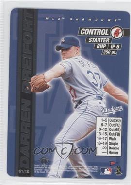 2000 MLB Showdown Pennant Run - [Base] - Edition 1 #071 - Darren Dreifort