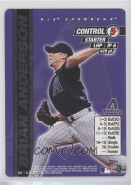 2000 MLB Showdown Pennant Run - [Base] #006 - Brian Anderson [EX to NM]