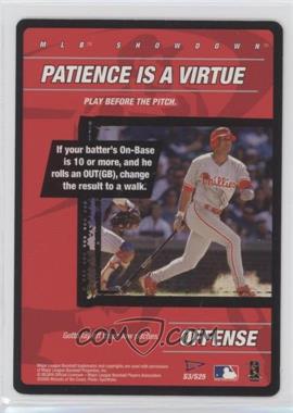 2000 MLB Showdown Pennant Run - Strategy #S3 - Offense - Patience is a Virtue