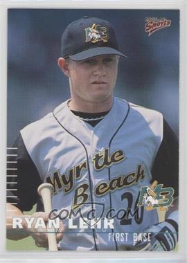 2000 Multi-Ad Sports Myrtle Beach Pelicans - [Base] #20 - Ryan Lehr