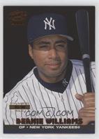 Bernie Williams (Portrait) [EX to NM] #/99