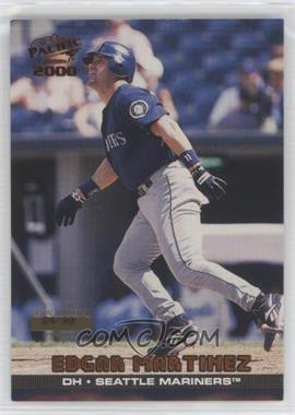 2000 Pacific - [Base] - Copper #398 - Edgar Martinez /99