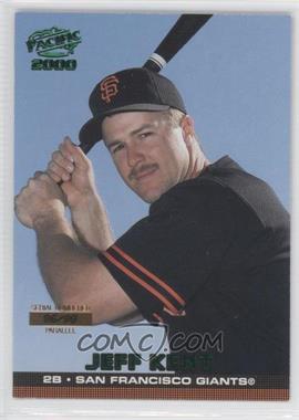 2000 Pacific - [Base] - Emerald Green #381.1 - Jeff Kent (Portrait) /99