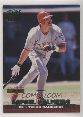 2000 Pacific - [Base] - Emerald Green #428 - Rafael Palmeiro /99 [EX to NM]