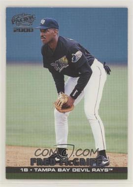 2000 Pacific - [Base] #415.2 - Fred McGriff (Action)