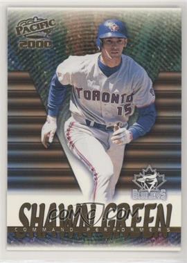 2000 Pacific - Command Performers #20 - Shawn Green