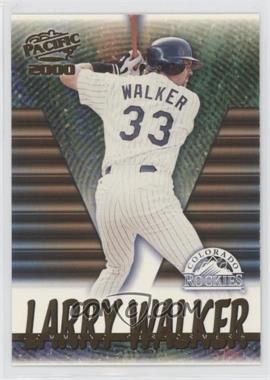 2000 Pacific - Command Performers #8 - Larry Walker