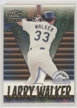 2000 Pacific - Command Performers #8 - Larry Walker