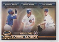 Sammy Sosa, Mark Grace, Jon Lieber [EX to NM]