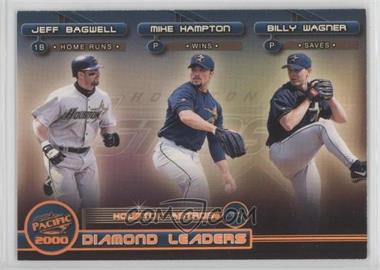 2000 Pacific - Diamond Leaders #21 - Jeff Bagwell, Mike Hampton, Billy Wagner [EX to NM]