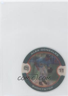 2000 Pacific 7 Eleven Coins - [Base] #12 - Alex Gonzalez