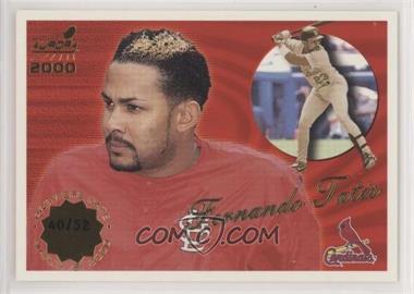 2000 Pacific Aurora - [Base] - Premiere Date #123 - Fernando Tatis /52