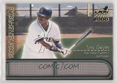 2000 Pacific Aurora - Dugout View Netfusions #17 - Tony Gwynn