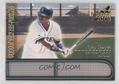 2000 Pacific Aurora - Dugout View Netfusions #17 - Tony Gwynn