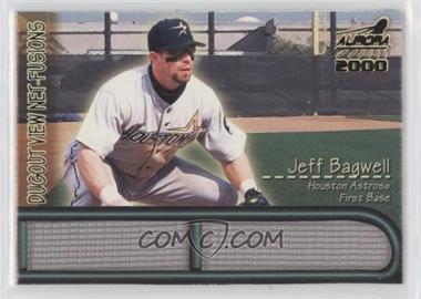 2000 Pacific Aurora - Dugout View Netfusions #9 - Jeff Bagwell