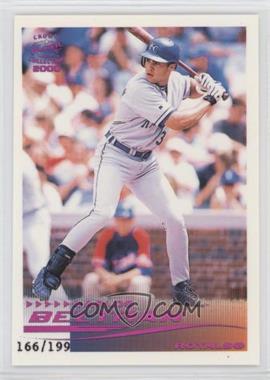 2000 Pacific Crown Collection - [Base] - Holographic Purple #129 - Carlos Beltran /199