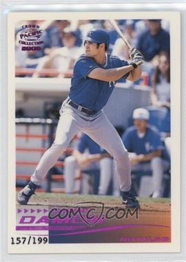 2000 Pacific Crown Collection - [Base] - Holographic Purple #130 - Johnny Damon /199