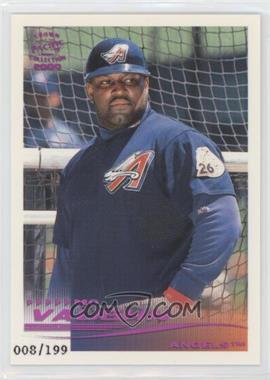 2000 Pacific Crown Collection - [Base] - Holographic Purple #9 - Mo Vaughn /199