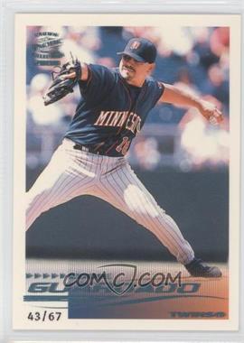 2000 Pacific Crown Collection - [Base] - Platinum Blue #160 - Eddie Guardado /67