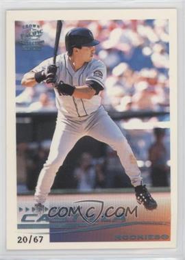 2000 Pacific Crown Collection - [Base] - Platinum Blue #89 - Vinny Castilla /67