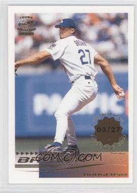 2000 Pacific Crown Collection - [Base] - Premiere Date #138 - Kevin Brown /27