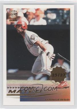 2000 Pacific Crown Collection - [Base] - Premiere Date #284 - Ruben Mateo /27