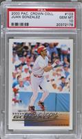 Juan Gonzalez [PSA 10 GEM MT]