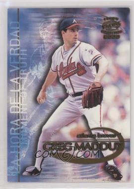 2000 Pacific Crown Collection - Moment of Truth #3 - Greg Maddux