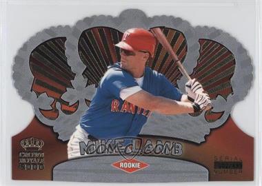 2000 Pacific Crown Royale - [Base] - Numbered Rookies #137 - Mike Lamb /499