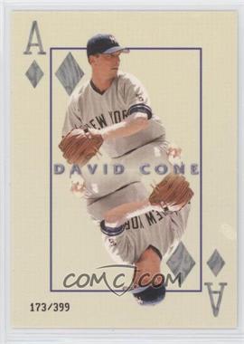 2000 Pacific Invincible - Diamond Aces - Numbered to 399 #14 - David Cone /399
