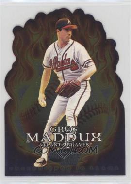 2000 Pacific Invincible - Lighting the Fire #2 - Greg Maddux