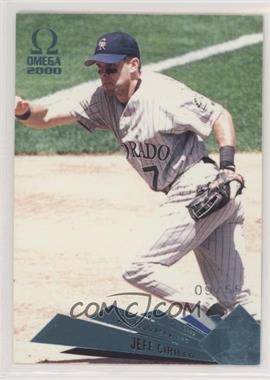 2000 Pacific Omega - [Base] - Platinum Blue #44 - Jeff Cirillo /55