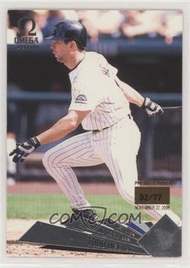 2000 Pacific Omega - [Base] - Premiere Date #46 - Todd Helton /77