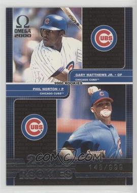 2000 Pacific Omega - [Base] #166 - Phil Norton, Gary Matthews Jr. /999