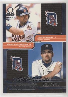 2000 Pacific Omega - [Base] #178 - Javier Cardona, Brandon Villafuerte /999