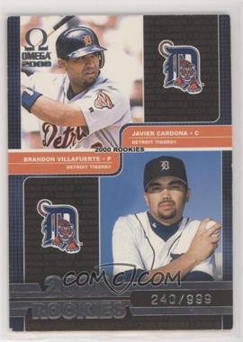 2000 Pacific Omega - [Base] #178 - Javier Cardona, Brandon Villafuerte /999