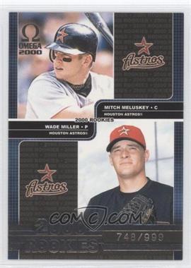 2000 Pacific Omega - [Base] #183 - Mitch Meluskey, Wade Miller /999