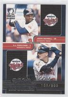 A.J. Pierzynski, Jason Maxwell #/999