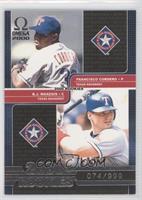 Francisco Cordero, B.J. Waszgis #/999