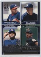 Ismael Villegas, Hector Ramirez, Luis Vizcaino, Matt T. Williams #/999