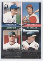 Augie Ojeda, Brady Clark, Todd Belitz, Eric Byrnes #/999