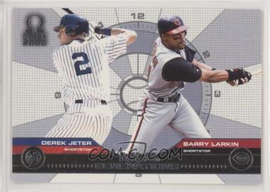 2000 Pacific Omega - MLB Generations #18 - Derek Jeter, Barry Larkin