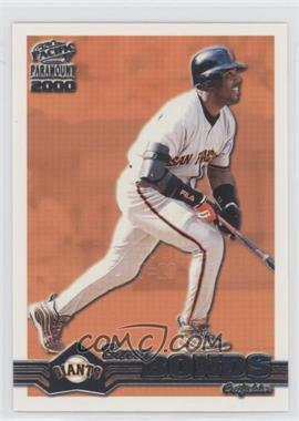 2000 Pacific Paramount - [Base] - Chicago SportsFest #211 - Barry Bonds