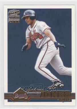 2000 Pacific Paramount - [Base] - Gold #20 - Andruw Jones