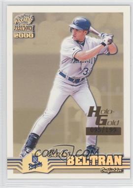 2000 Pacific Paramount - [Base] - Holo-Gold #108 - Carlos Beltran /199