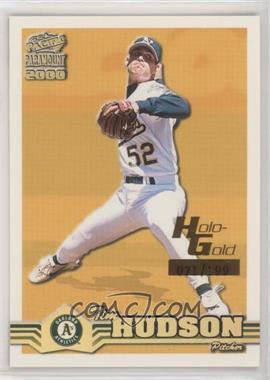 2000 Pacific Paramount - [Base] - Holo-Gold #170 - Tim Hudson /199