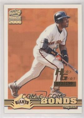 2000 Pacific Paramount - [Base] - Holo-Gold #211 - Barry Bonds /199